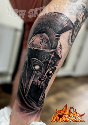 gladiator skull